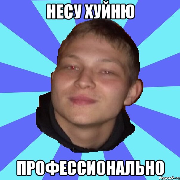 НЕСУ ХУЙНЮ ПРОФЕССИОНАЛЬНО