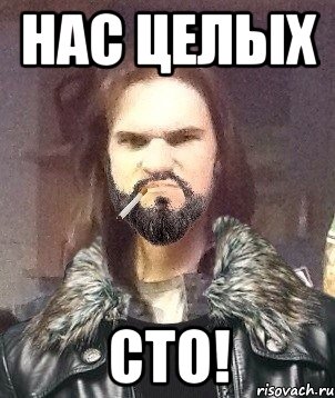 НАС ЦЕЛЫХ СТО!, Мем Типичный Мошер