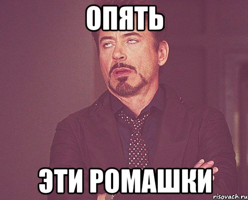 Опять Эти ромашки, Мем твое выражение лица