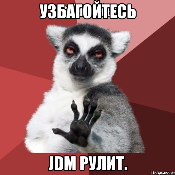 Узбагойтесь JDM рулит., Мем Узбагойзя