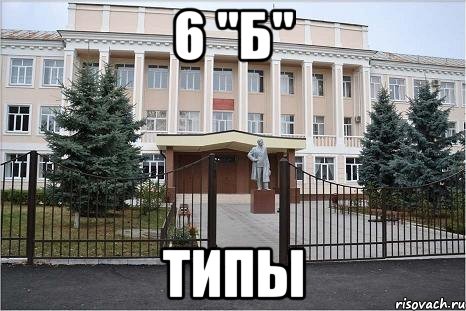 6 "Б" ТИПЫ