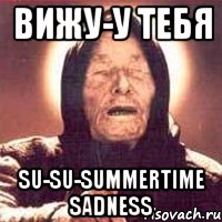 вижу-у тебя su-su-summertime sadness, Мем Ванга (цвет)