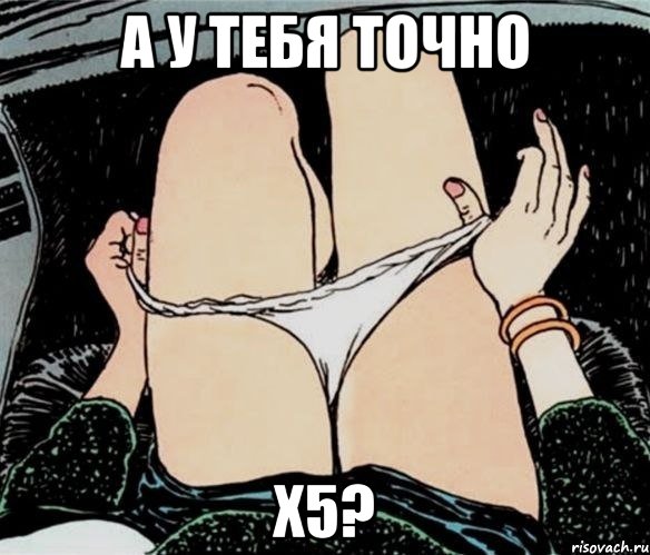 А у тебя точно Х5?, Мем А ты точно