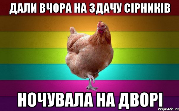 ДАЛИ ВЧОРА НА ЗДАЧУ СІРНИКІВ НОЧУВАЛА НА ДВОРІ