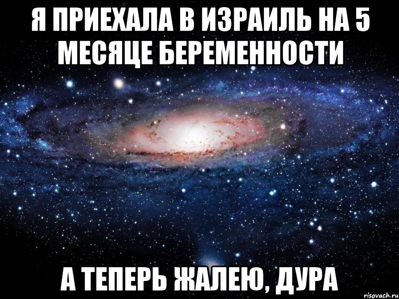 Я приехала в Израиль на 5 месяце беременности а теперь жалею, дура, Мем Вселенная