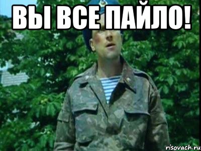 Вы все пайло! , Мем Вы все гавно