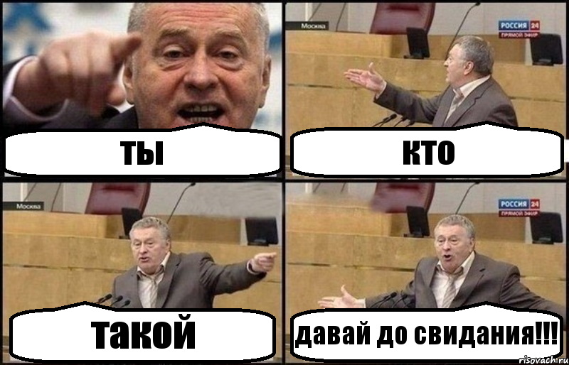 ты кто такой давай до свидания!!!, Комикс Жириновский