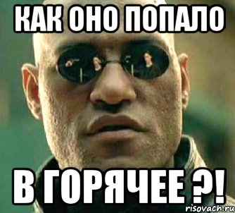 Как оно попало в горячее ?!