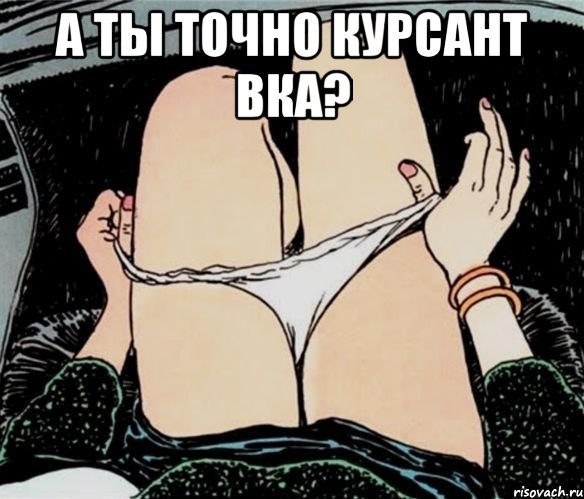 а ты точно курсант ВКА? 