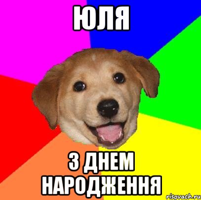 Юля З Днем Народження, Мем Advice Dog