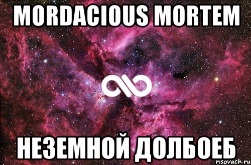 Mordacious Mortem неземной долбоеб, Мем офигенно