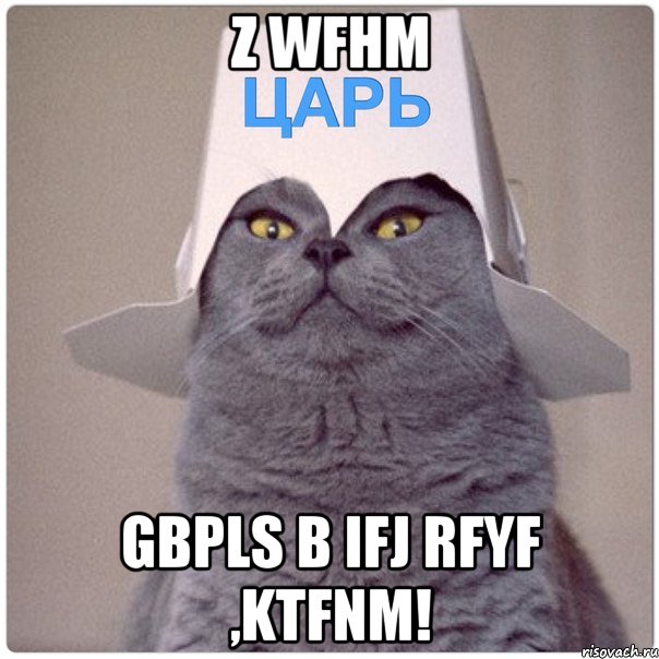 z wfhm gbpls b ifj rfyf ,ktfnm!