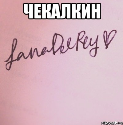 Чекалкин 
