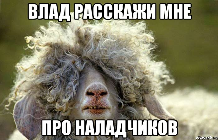 Влад расскажи мне про наладчиков
