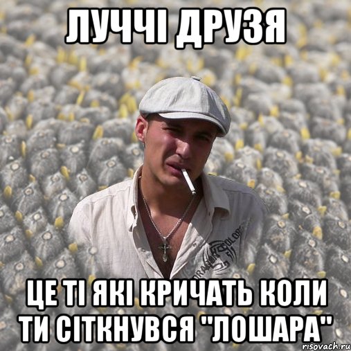 ЛУЧЧІ ДРУЗЯ ЦЕ ТІ ЯКІ КРИЧАТЬ КОЛИ ТИ СІТКНУВСЯ "ЛОШАРА"