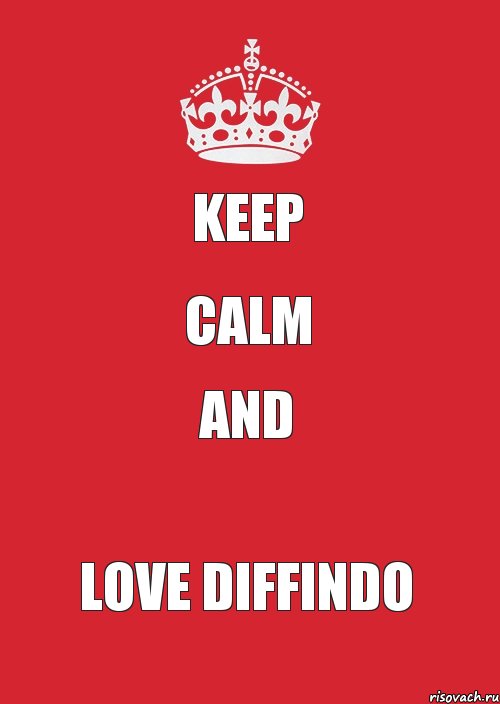 KEEP CALM and LOVE DIFFINDO, Комикс Keep Calm 3