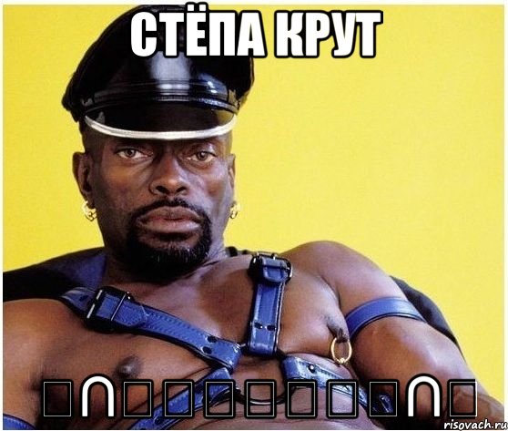 стёпа крут ╭∩╮（︶︿︶）╭∩╮, Мем Черный властелин