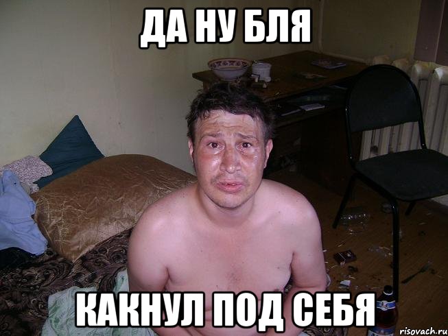 Да ну бля какнул под себя, Мем Да ну бля