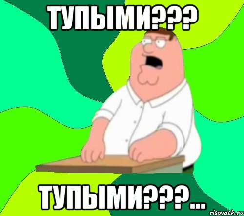 тупыми??? ТУПЫМИ???...