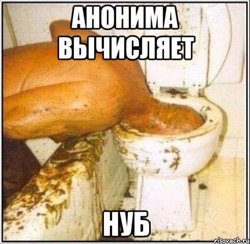 Анонима вычисляет Нуб, Мем Дайвер