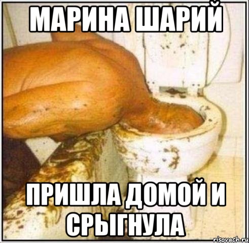 Марина Шарий пришла домой и срыгнула, Мем Дайвер