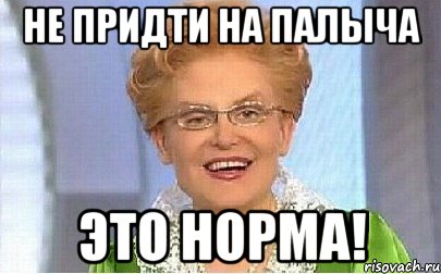 НЕ ПРИДТИ НА ПАЛЫЧА ЭТО НОРМА!, Мем Это норма