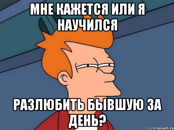 мне кажется или я научился разлюбить бывшую за день?, Мем  Фрай (мне кажется или)