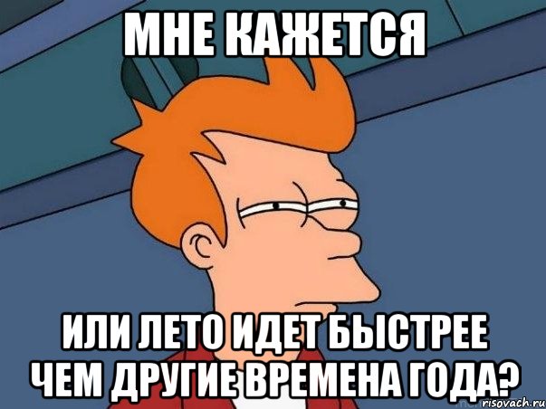 Мне кажется или лето идет быстрее чем другие времена года?, Мем  Фрай (мне кажется или)