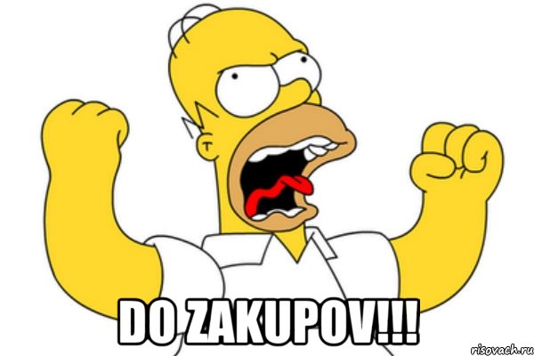  Do zakupov!!!, Мем Разъяренный Гомер