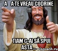 așa te vreau Codrine !!! știam c-ai să spui asta ..., Мем Иисус