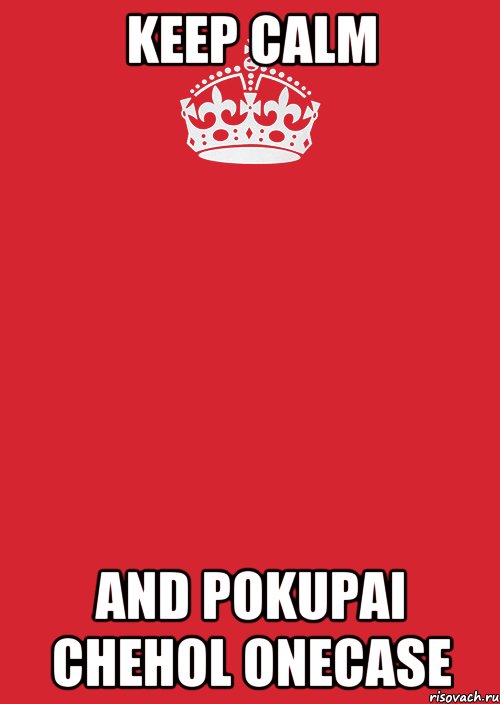 Keep calm and pokupai chehol onecase, Комикс Keep Calm 3