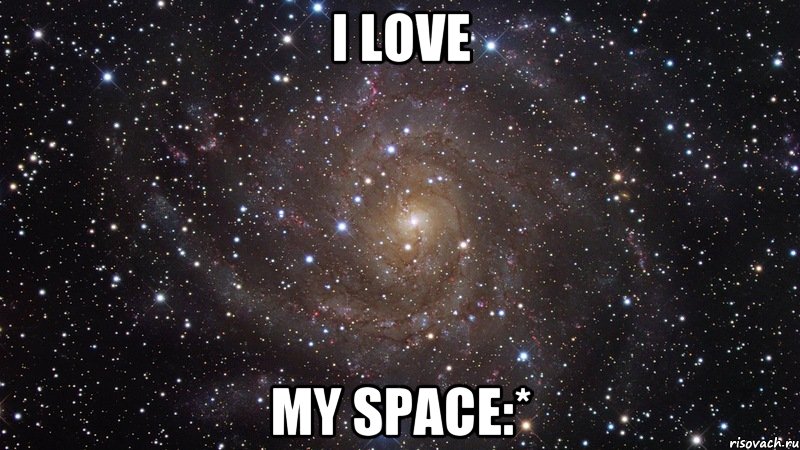 I love My Space:*, Мем  Космос (офигенно)