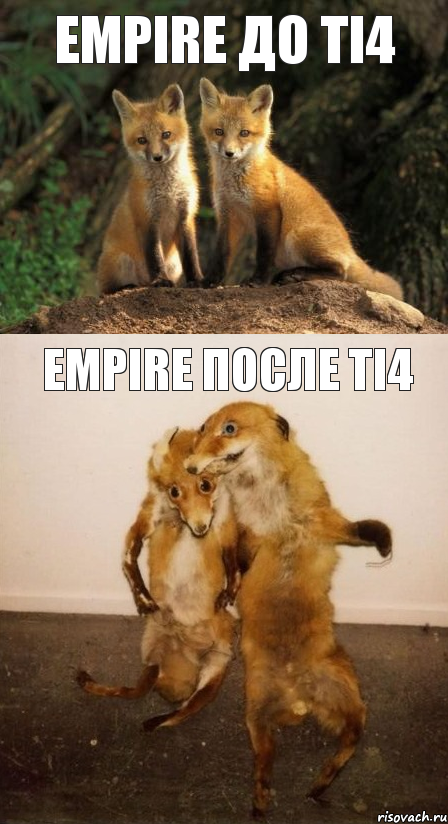 Empire до TI4 Empire после TI4