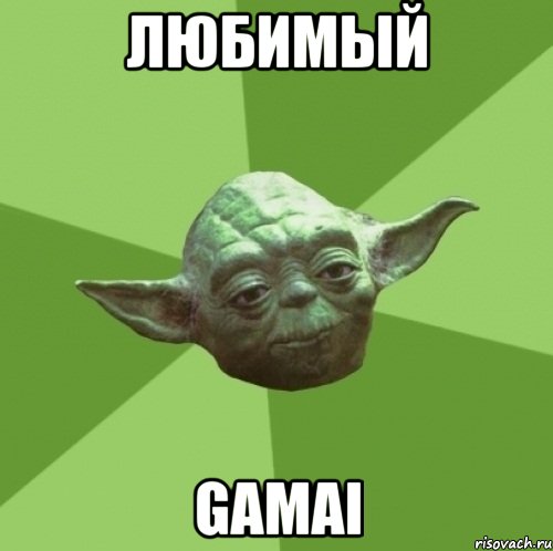 любимый gamai, Мем Мастер Йода