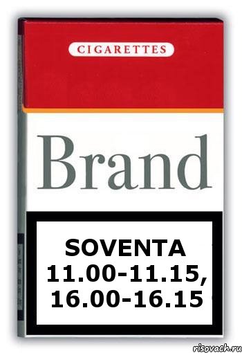 Soventa 11.00-11.15, 16.00-16.15, Комикс Минздрав