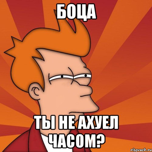 Боца Ты не ахуел часом?, Мем Мне кажется или (Фрай Футурама)