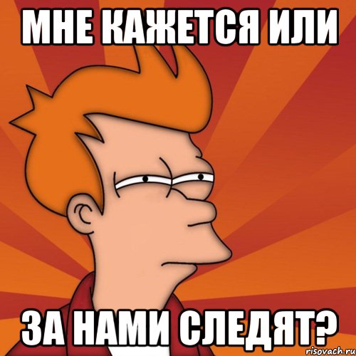 Мне кажется или за нами следят?, Мем Мне кажется или (Фрай Футурама)