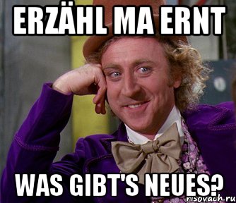 Erzähl ma ernt Was gibt's neues?, Мем мое лицо