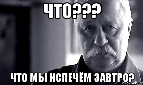 Что??? Что мы испечём завтро?, Мем Не огорчай Леонида Аркадьевича