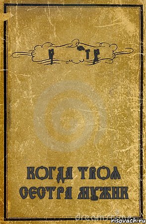 T e t r i X КОГДА ТВОЯ СЕСТРА МУЖИК, Комикс обложка книги