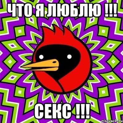 Что я люблю !!! Секс !!!, Мем Омская птица