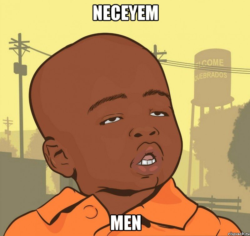 neceyem men, Мем Пацан наркоман
