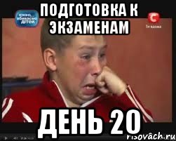 подготовка к экзаменам день 20, Мем  Сашок Фокин
