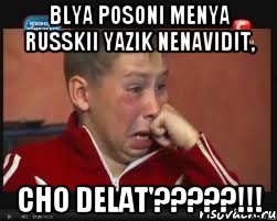 blya posoni menya russkii yazik nenavidit, cho delat'?????!!!, Мем  Сашок Фокин
