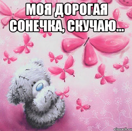 Моя дорогая Сонечка, скучаю... , Мем Скучаю