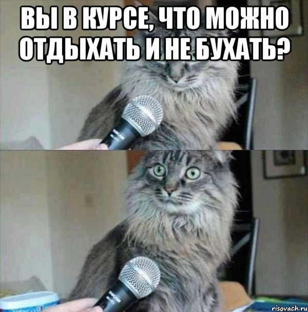 Вы в курсе, что можно отдыхать и не бухать? 