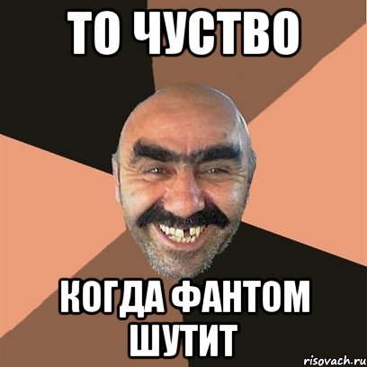 ТО ЧУСТВО КОГДА ФАНТОМ ШУТИТ, Мем Я твой дом труба шатал