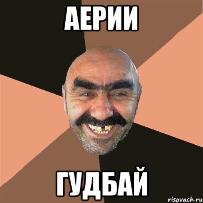 аерии гудбай, Мем Я твой дом труба шатал