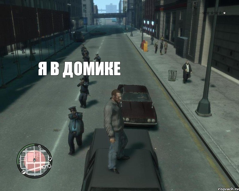  Я В ДОМИКЕ , Комикс gta