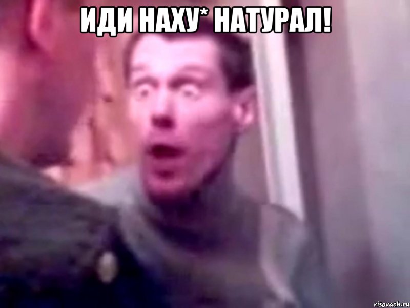 Иди наху* натурал! , Мем Запили